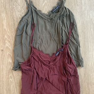 2 Small Abercrombie & Fitch Tanks